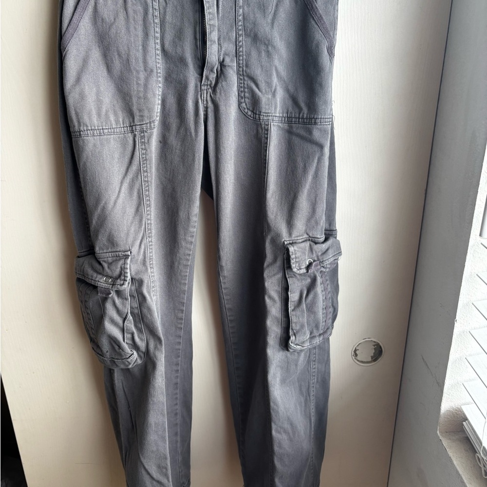 Men's Gray Cargo Pants
